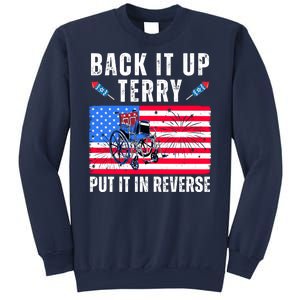 Back It Up Terry Put It In Reverse 4th Of July Usa Sweatshirt