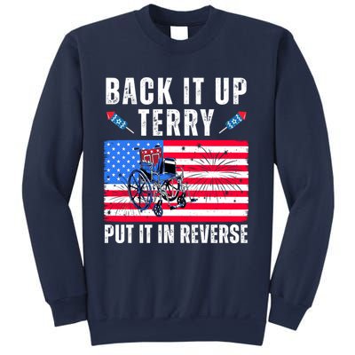Back It Up Terry Put It In Reverse 4th Of July Usa Sweatshirt