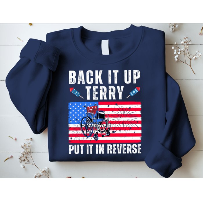 Back It Up Terry Put It In Reverse 4th Of July Usa Sweatshirt