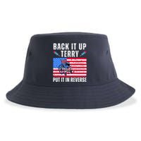 Back It Up Terry Put It In Reverse 4th Of July Usa Sustainable Bucket Hat