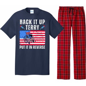 Back It Up Terry Put It In Reverse 4th Of July Usa Pajama Set