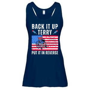 Back It Up Terry Put It In Reverse 4th Of July Usa Ladies Essential Flowy Tank