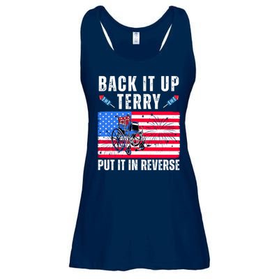 Back It Up Terry Put It In Reverse 4th Of July Usa Ladies Essential Flowy Tank
