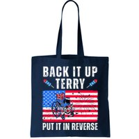 Back It Up Terry Put It In Reverse 4th Of July Usa Bag