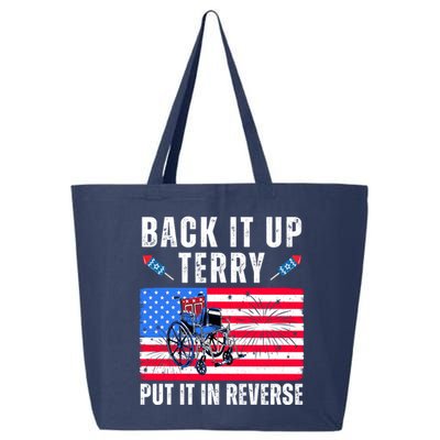 Back It Up Terry Put It In Reverse 4th Of July Usa 25L Jumbo Tote