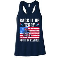 Back It Up Terry Put It In Reverse 4th Of July Usa Womens Tank Top