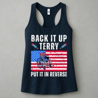 Back It Up Terry Put It In Reverse 4th Of July Usa Womens Tank Top