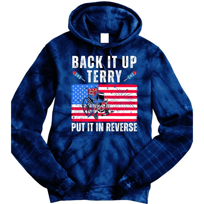 Back It Up Terry Put It In Reverse 4th Of July Usa Tie Dye Hoodie