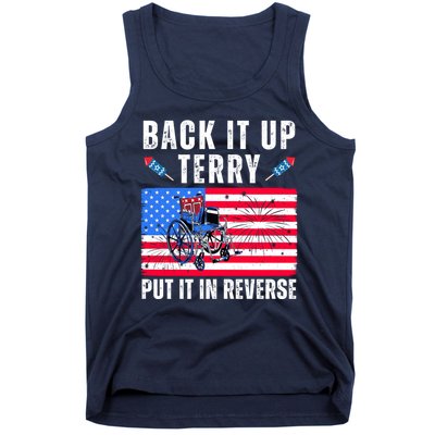 Back It Up Terry Put It In Reverse 4th Of July Usa Tank Top