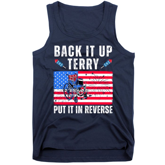 Back It Up Terry Put It In Reverse 4th Of July Usa Tank Top