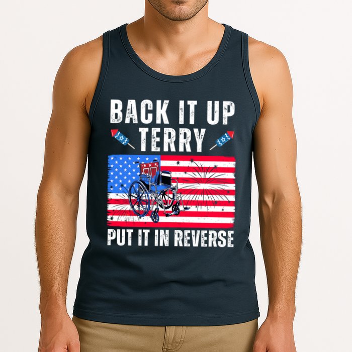 Back It Up Terry Put It In Reverse 4th Of July Usa Tank Top