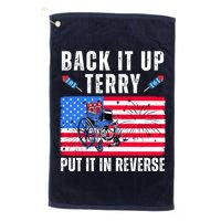 Back It Up Terry Put It In Reverse 4th Of July Usa Golf Towel