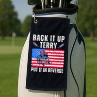 Back It Up Terry Put It In Reverse 4th Of July Usa Golf Towel