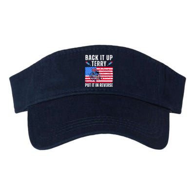 Back It Up Terry Put It In Reverse 4th Of July Usa Visor