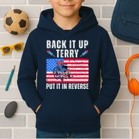 Back It Up Terry Put It In Reverse 4th Of July Usa Kids Hoodie