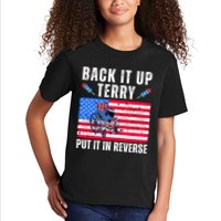 Back It Up Terry Put It In Reverse 4th Of July Usa Kids T-Shirt