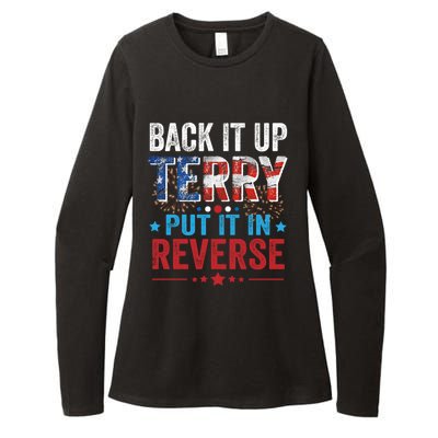 Back It Up Terry Put It In Reverse 4th Of July Funny Great Gift Womens CVC Long Sleeve Shirt