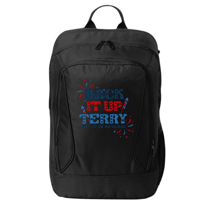 Back It Up Terry Put It In Reverse 4th Of July Fireworks City Backpack