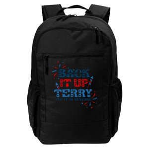 Back It Up Terry Put It In Reverse 4th Of July Fireworks Daily Commute Backpack