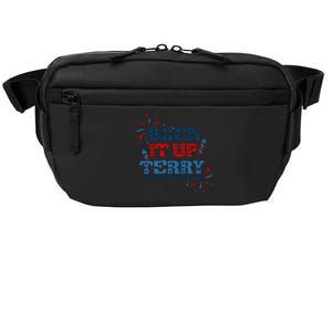 Back It Up Terry Put It In Reverse 4th Of July Fireworks Crossbody Pack