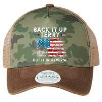Back It Up Terry Put It In Reverse Firework 4th Of July Legacy Tie Dye Trucker Hat