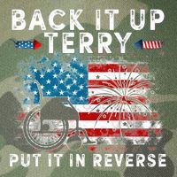 Back It Up Terry Put It In Reverse Firework 4th Of July Legacy Tie Dye Trucker Hat