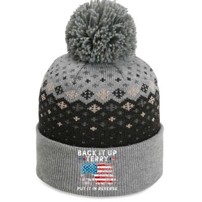 Back It Up Terry Put It In Reverse Firework 4th Of July The Baniff Cuffed Pom Beanie