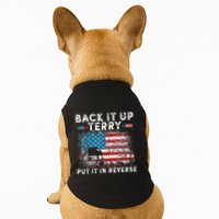 Back It Up Terry Put It In Reverse Firework 4th Of July Doggie Tank