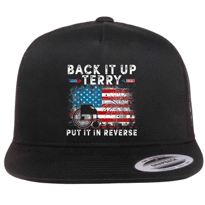 Back It Up Terry Put It In Reverse Firework 4th Of July Flatbill Hat