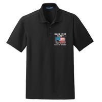 Back It Up Terry Put It In Reverse Firework 4th Of July Dry Zone Grid Polo