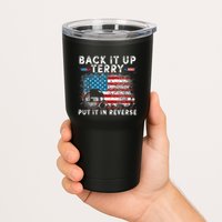 Back It Up Terry Put It In Reverse Firework 4th Of July Tumbler
