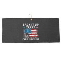 Back It Up Terry Put It In Reverse Firework 4th Of July Large Microfiber Waffle Golf Towel