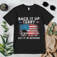 Back It Up Terry Put It In Reverse Firework 4th Of July Premium T-Shirt