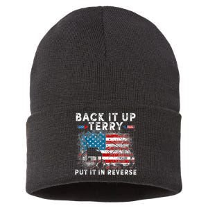 Back It Up Terry Put It In Reverse Firework 4th Of July Sustainable Knit Beanie