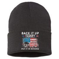 Back It Up Terry Put It In Reverse Firework 4th Of July Sustainable Knit Beanie