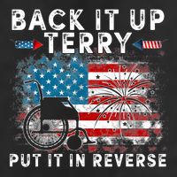 Back It Up Terry Put It In Reverse Firework 4th Of July 25L Jumbo Tote