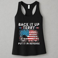 Back It Up Terry Put It In Reverse Firework 4th Of July Womens Tank Top