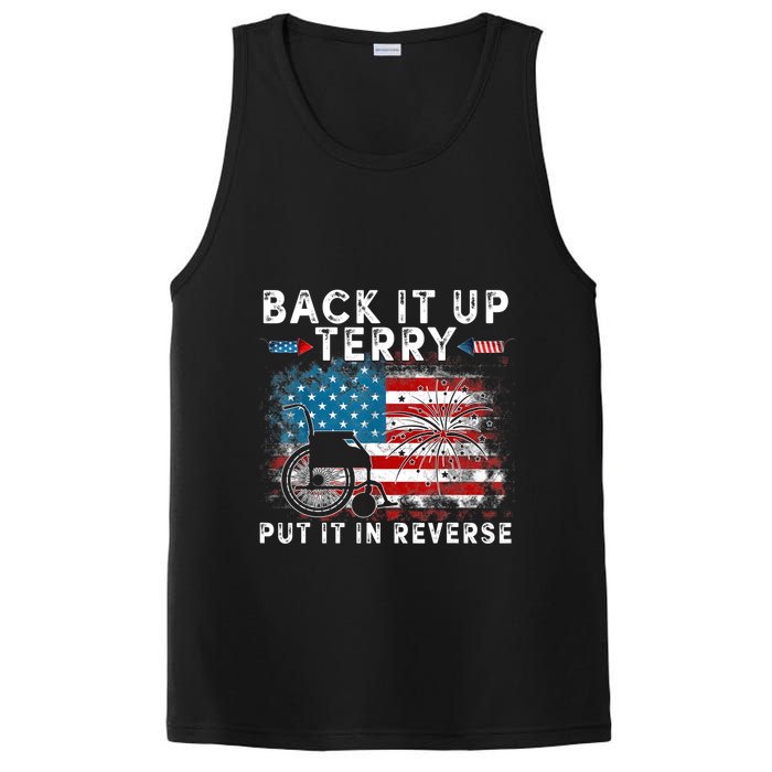 Back It Up Terry Put It In Reverse Firework 4th Of July PosiCharge Competitor Tank