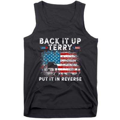 Back It Up Terry Put It In Reverse Firework 4th Of July Tank Top