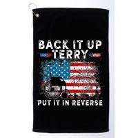 Back It Up Terry Put It In Reverse Firework 4th Of July Golf Towel