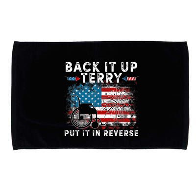 Back It Up Terry Put It In Reverse Firework 4th Of July Microfiber Hand Towel