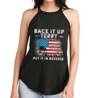Back It Up Terry Put It In Reverse Firework 4th Of July Women's Perfect Tri Rocker Tank