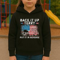 Back It Up Terry Put It In Reverse Firework 4th Of July Kids Hoodie