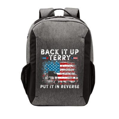 Back It Up Terry Put It In Reverse Firework 4th Of July Vector Backpack