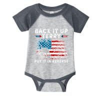 Back It Up Terry Put It In Reverse Firework 4th Of July Infant Baby Jersey Bodysuit