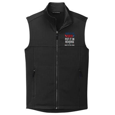 Back It Up Terry Put It In Reverse Fireworks Fun 4th Of July Collective Smooth Fleece Vest