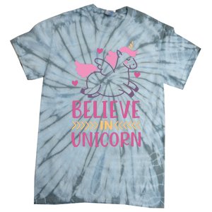 Believe In Unicorn Tie-Dye T-Shirt