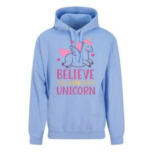 Believe In Unicorn Unisex Surf Hoodie