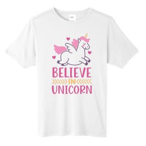 Believe In Unicorn Tall Fusion ChromaSoft Performance T-Shirt