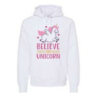 Believe In Unicorn Premium Hoodie